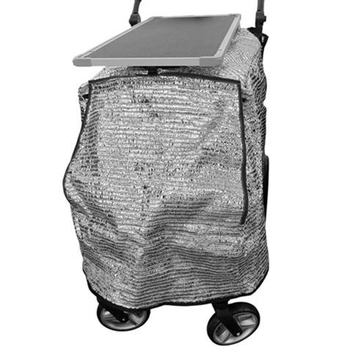 Sølvduk til strollere av typen Petstro Safari, Skyline og Silverwing